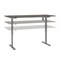 Bestar Bestar Upstand 30” x 72” Standing Desk in bark grey 175879-000047 - alternate 8